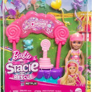 Barbie Chelsea Doll & Lollipop Stand Playset with Accessories